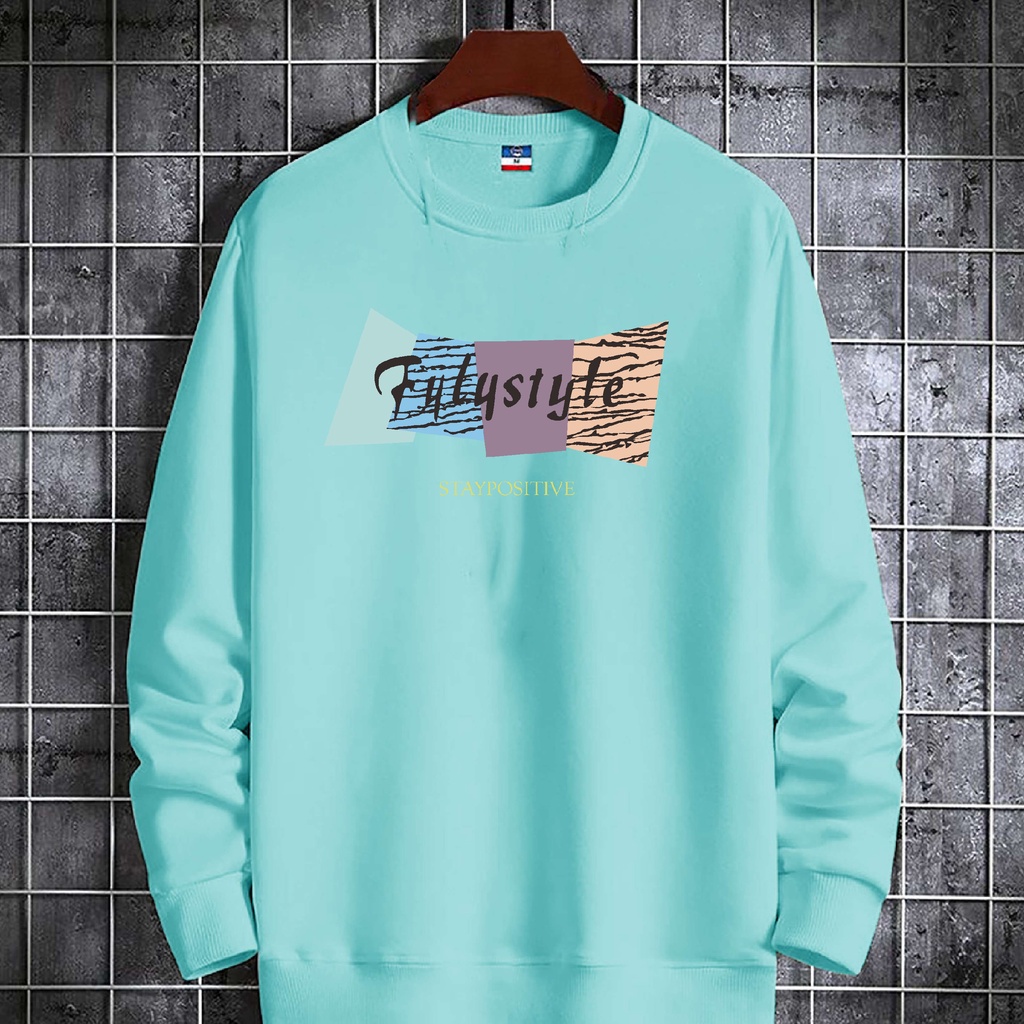 BS//T-SHIRT FULYSTYLE BAJU TANGAN PANJANG PRIA FASHION REAL PICTURE