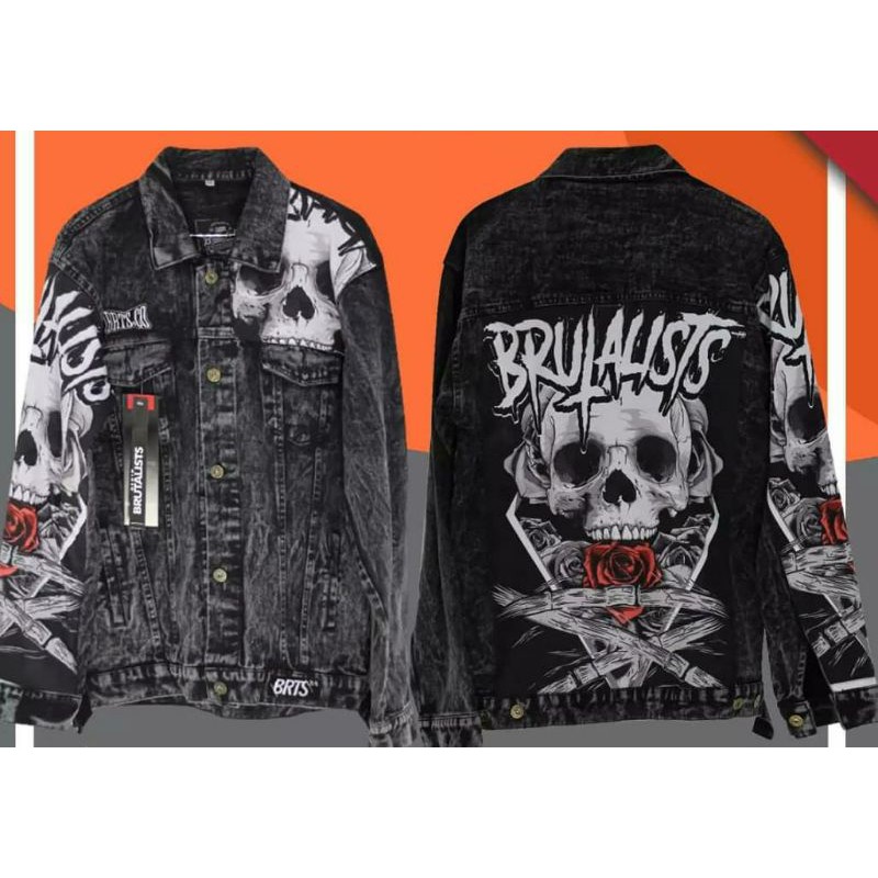 Jaket denim jeans - Bandung Underground