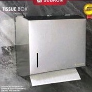 Tempat tissue box subron stainless 304 &quot;ORIGINAL&quot; / Tempat tissu subron stainless