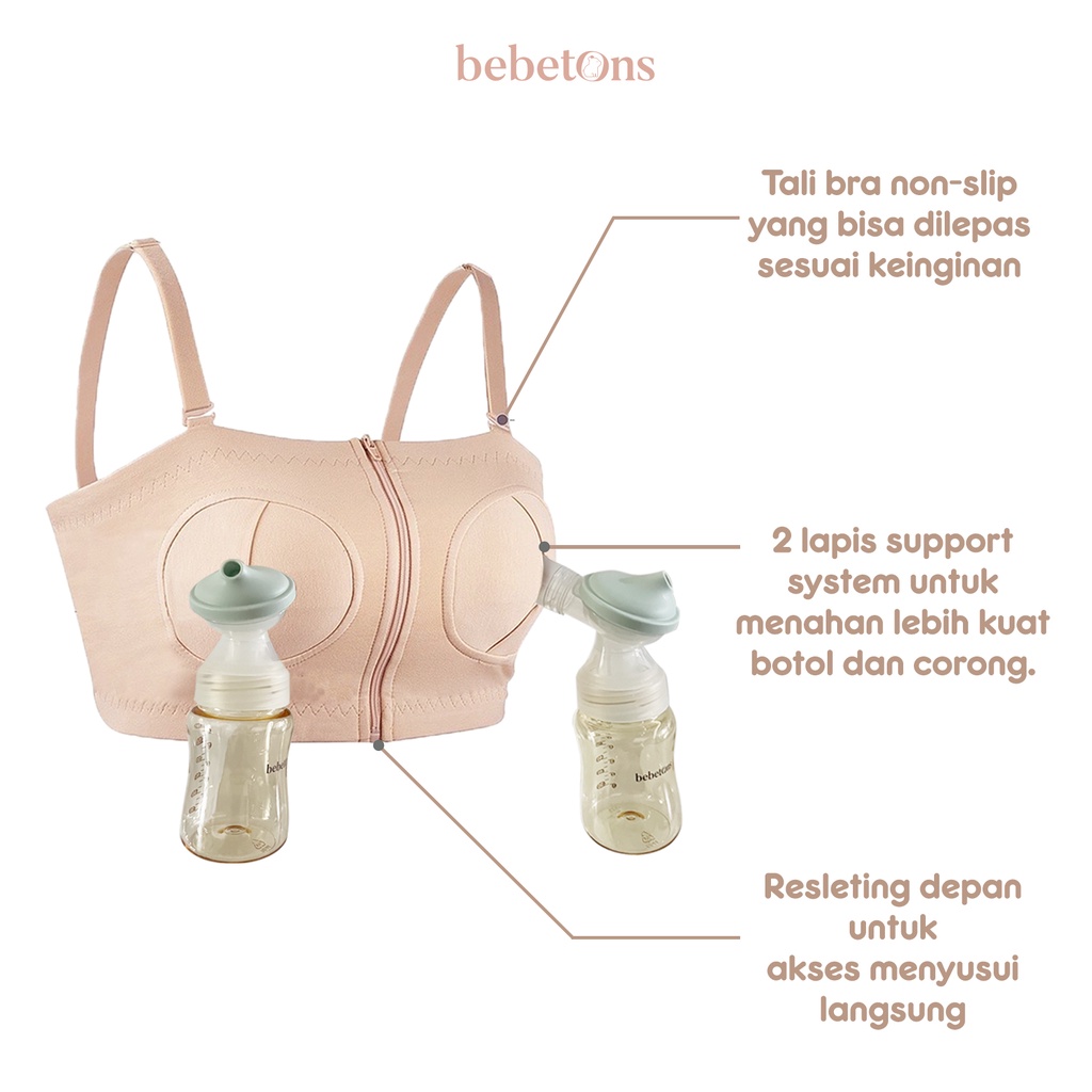 Bebetons Handsfree pumping bra