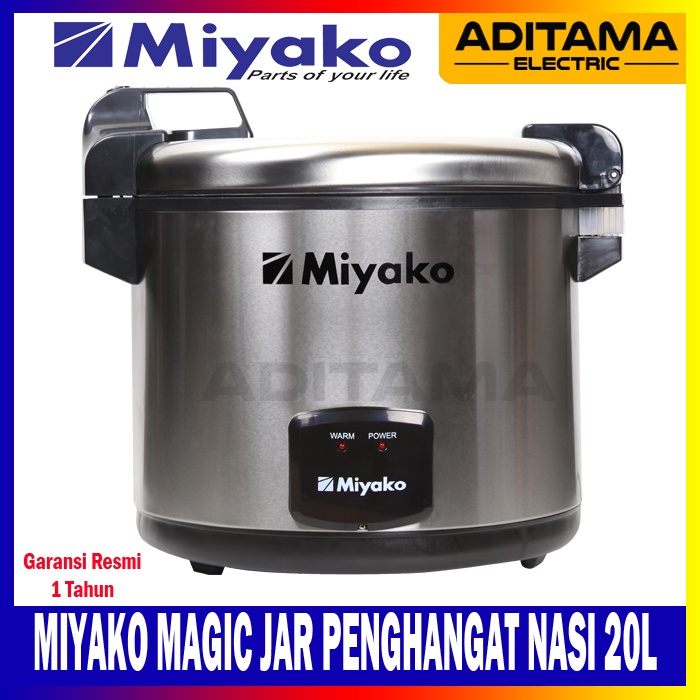 GOJEK GRAB MIYAKO MAGIC JAR MAGIC WARMER PENGHANGAT NASI MJG-201