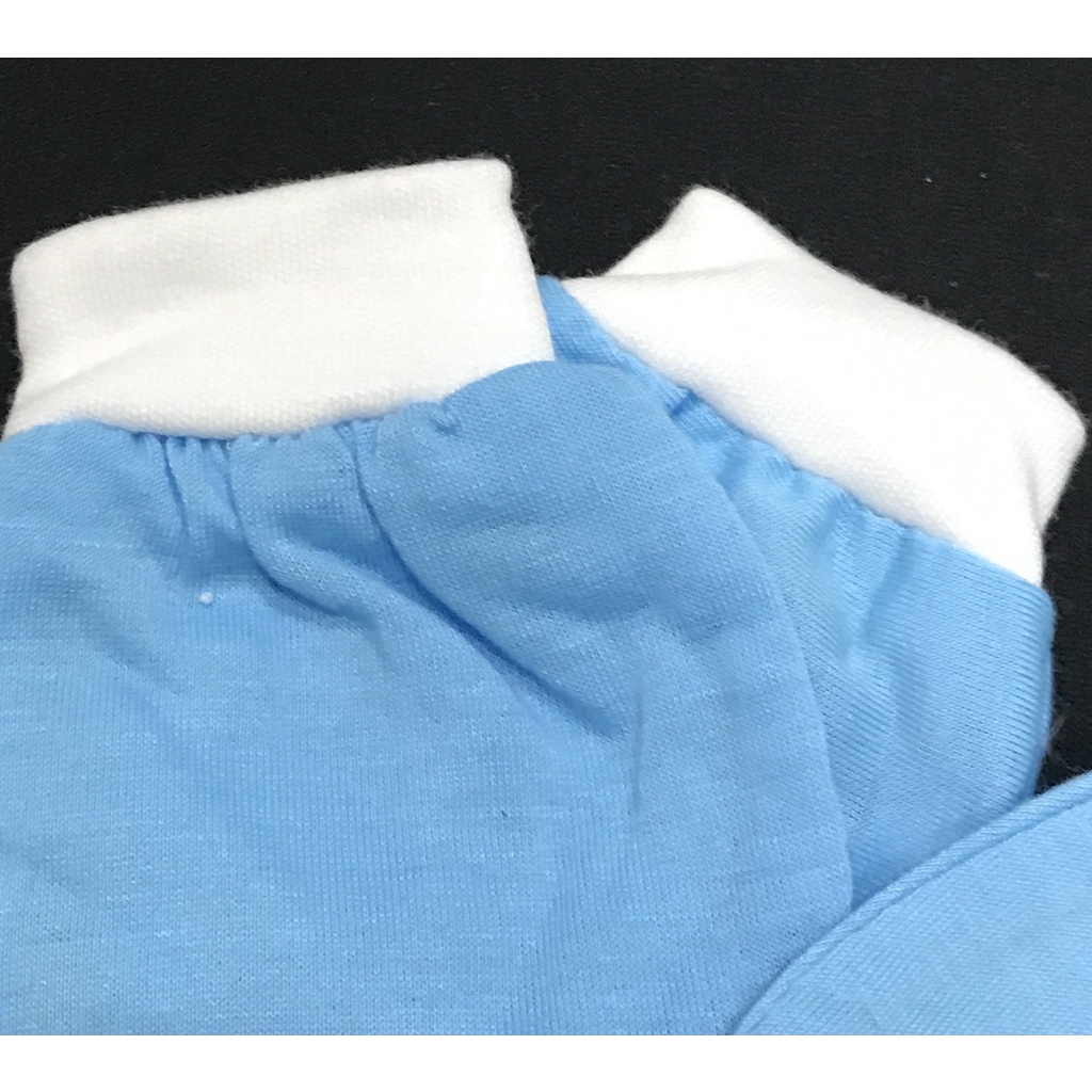 Babysmart - 12 Set Sarung Tangan dan Kaki Bayi STK New Born (NB) Bahan Katun