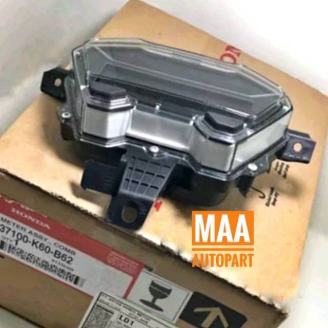 Meter Assy Comb Spedo Kilo Speedometer Vario 125 Esp K60R ISS Idling 2018 - 2020 37100K60B62 Asli