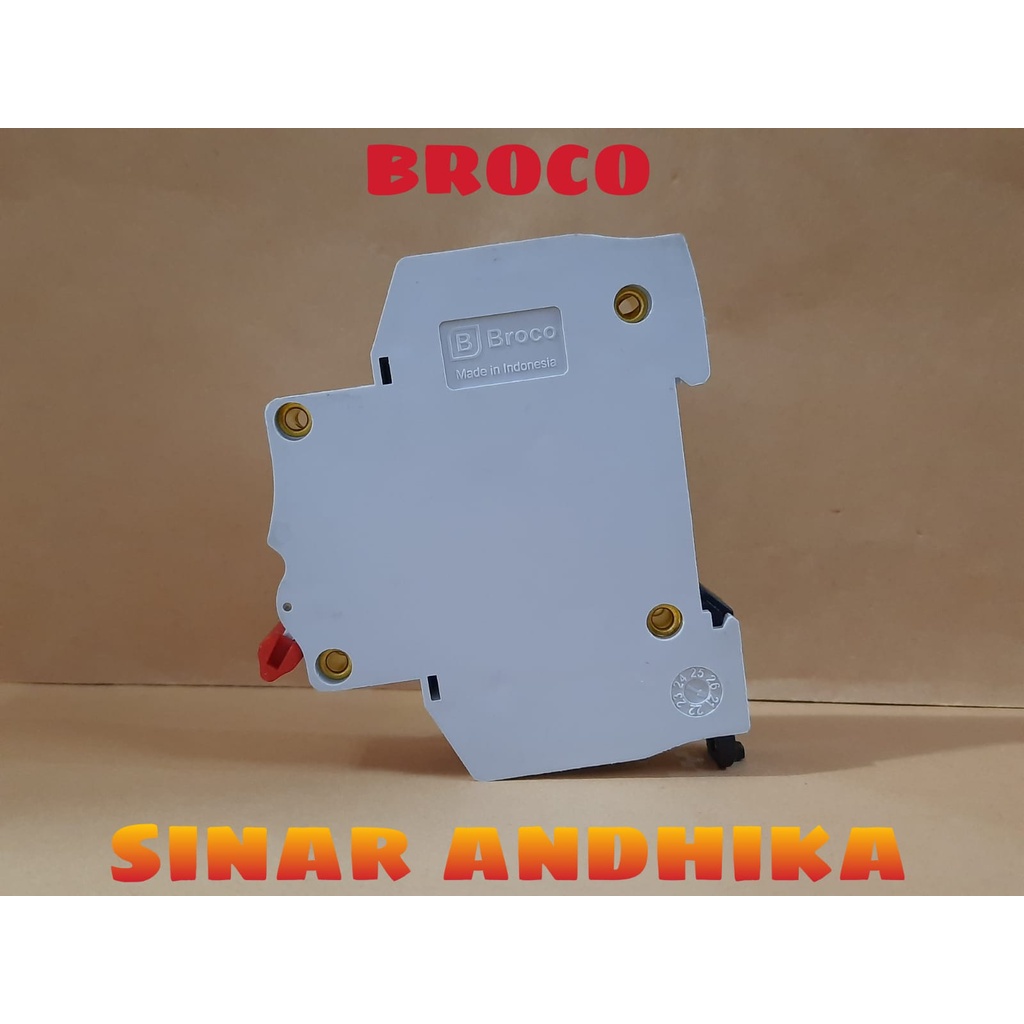 MCB BROCO 1 PHASE 2 AMP / 4 AMP / 6 AMP
