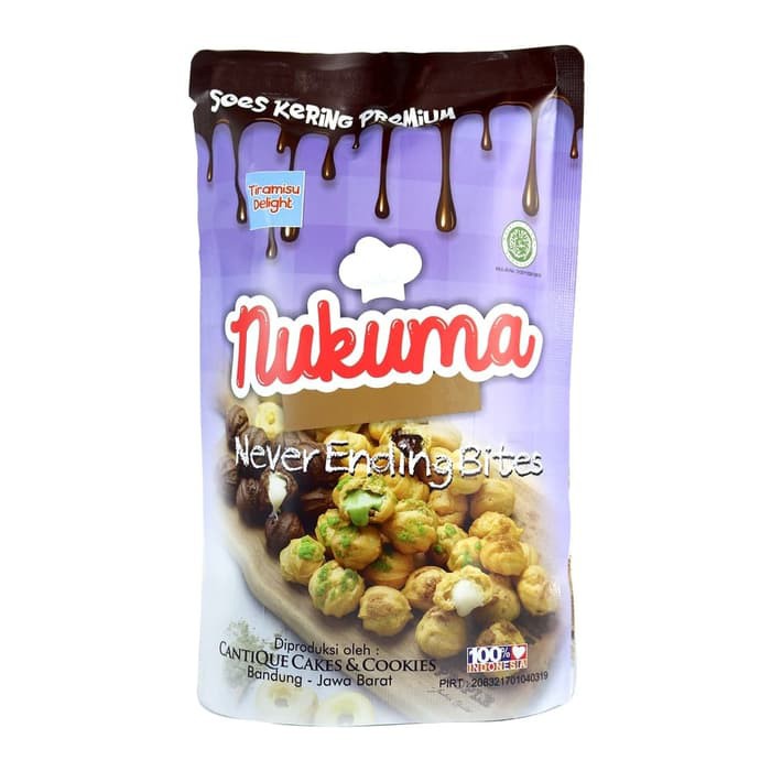 

Nukuma Soes Kering Tiramisu Delight - 90gr