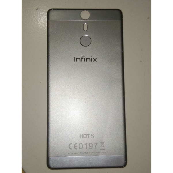 backdoor+finger print infinix HOT S X521 ori copotan