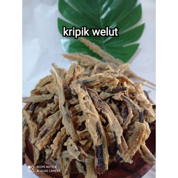 

Kripik belut / Camilan Ringan Terbaru 250 gram