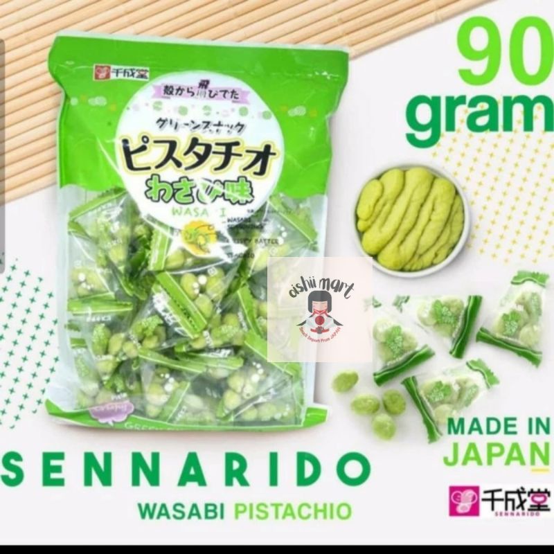 

Sennarido Pistachio Original 90g / kacang jepang / snack jepang / kacang almond / makanan jepang