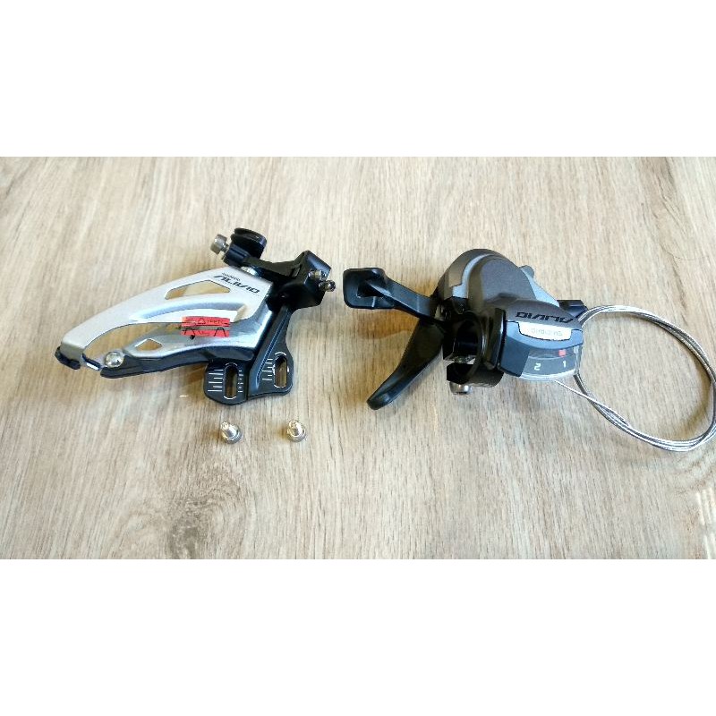FD + Shifter Shimano Alivio M4020 2 Speed