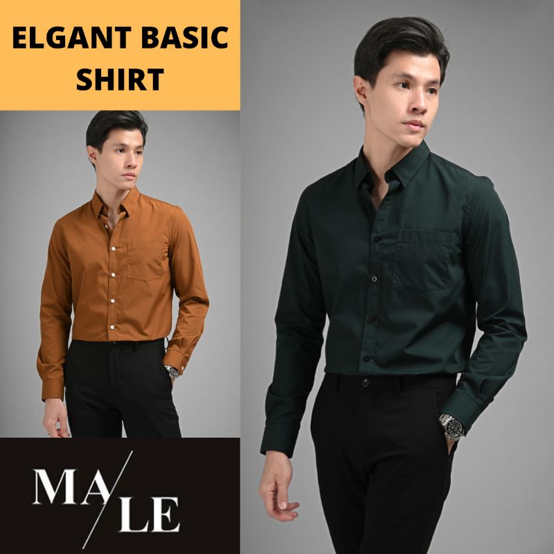 MALE ID ELGANT BASIC SHIRT By Male id