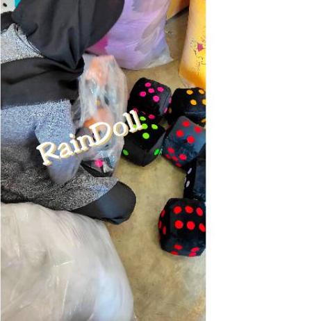 ➯ Boneka Dadu 15x15cm / Bantal Dadu ✩