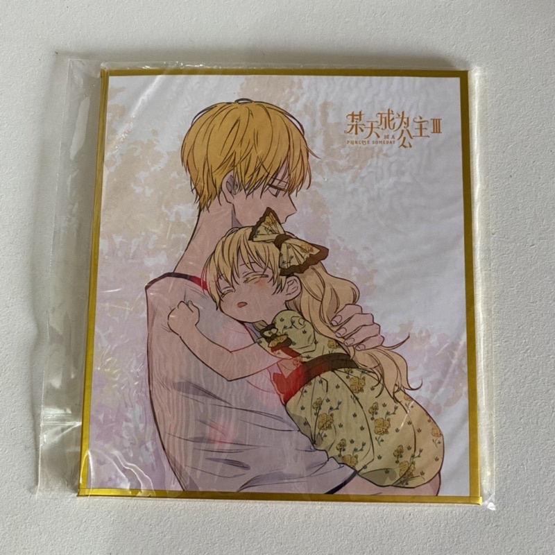 booked limited official wmmap who made me a princess claude athy diana 2sides shikishi