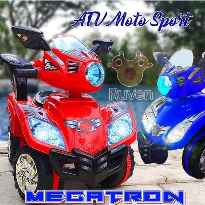 Ranger Megatron Mainan Anak Motor Aki Motoran Ride On Car Toys MVP7300