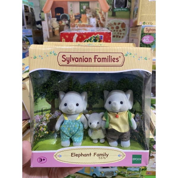 PRELOVED SYLVANIAN FAMILIES ELEPHANT FAMILIES