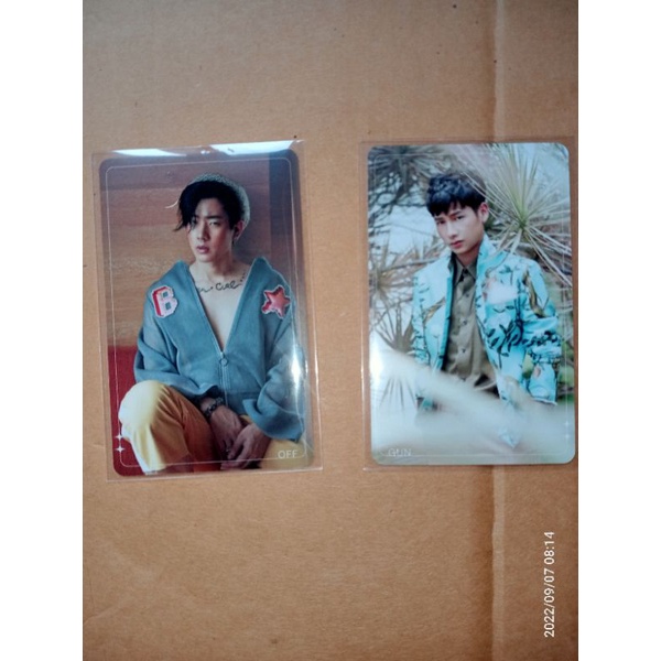 photocard official gmmtv MYSTERY box offgun