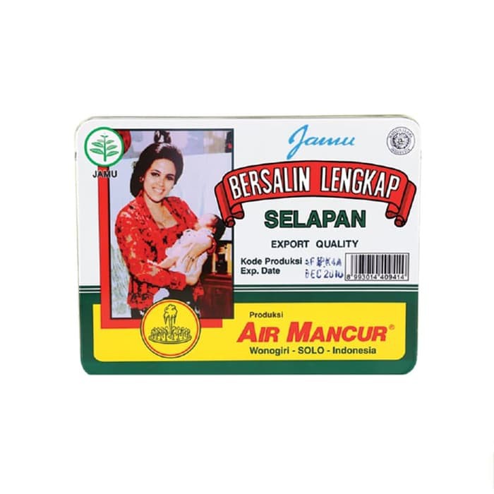 Jamu Bersalin Lengkap Selapan (40 Hari)