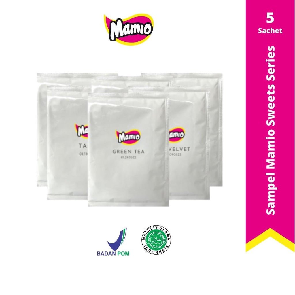 

Paket Sampel Mamio Sweets Series