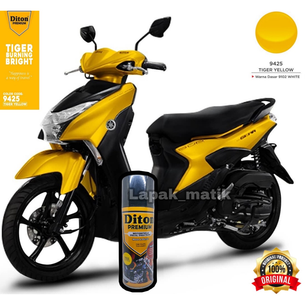 Pilok DITON PREMIUM KUNING TIGER YELLOW 9425 400ml