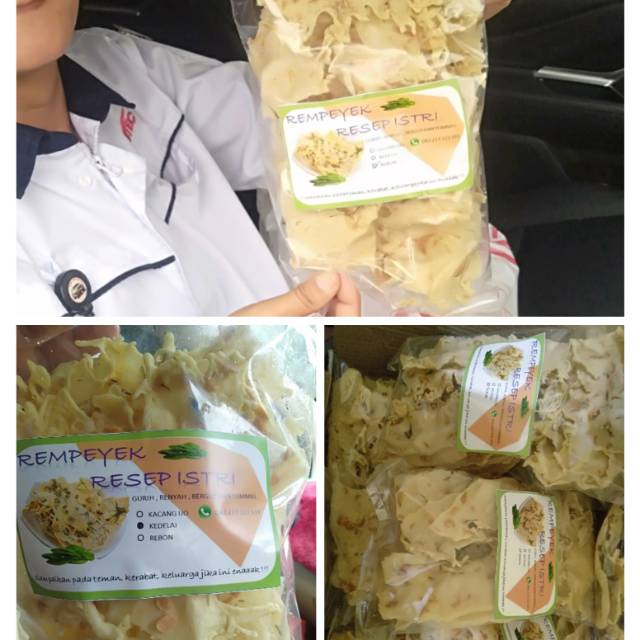 

Oleh oleh khas Cikarang Peyek rempeyek