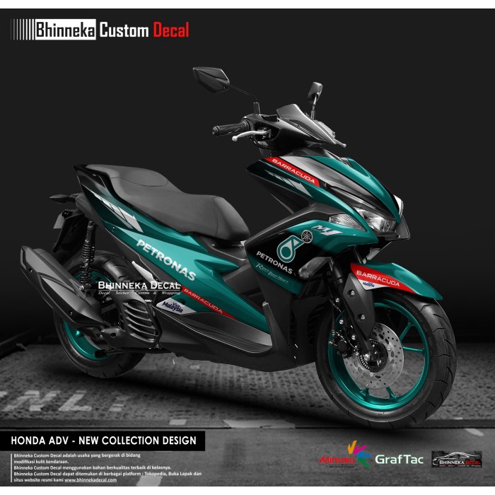 DECAL REGULER CLASS AEROX PETRONAS