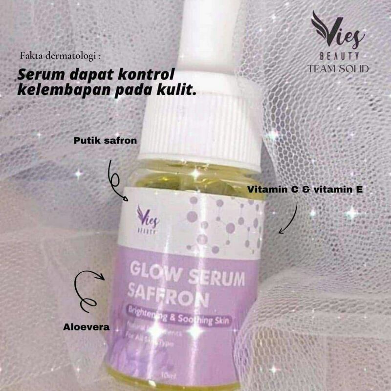 Glow serum saffron