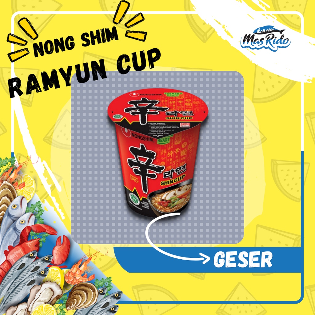 

Ramyun Instan Nongshim Shin Ramyun Spicy Cup 68 Gram Mushroom Ramyun Instan Cup Harga Termurah