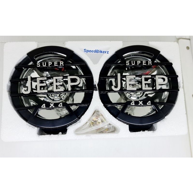 Lampu Depan Jeep 4X4 Bohlam h3 Mobil &amp; Motor Lampu Tembak Costum Universal Tembus kabut