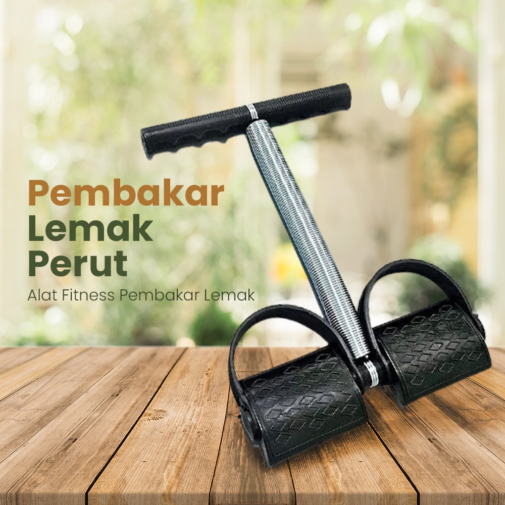 Alat Pembakar Lemak Olahraga Fitness Tummy Trimmer Meratakan Perut Menguatkan Betis Paha Kaki