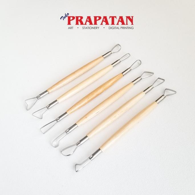 

Big Sale Alat Butsir Clay Kawat set isi 6 V-TEC E0026-6/8 / Pottery Tool Big Sale