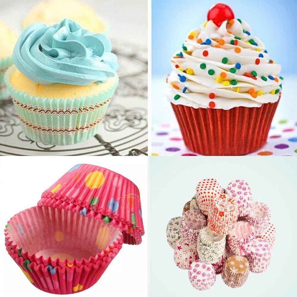 [Elegan] Cake Cute Bun Case Wrapper Mini Party Cases Liners Cup Baking