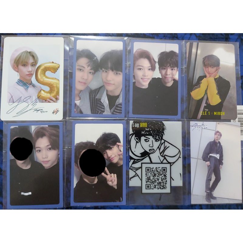 [read desc] Stray Kids Photocard Hyunjin Felix I am Who Miroh Yellow Wood Levanter Fanship