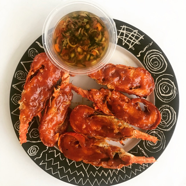 

Masakan lobster iLovbster Bumbu Bali Sambal Matah istimewa 1/2 kg