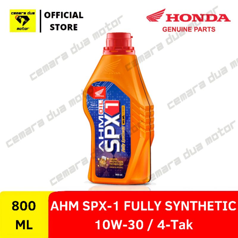 OLI AHM SPX-1 800ML FULLY SYNTHETIC 10W-30 OLI HONDA OLI MESIN MURAH