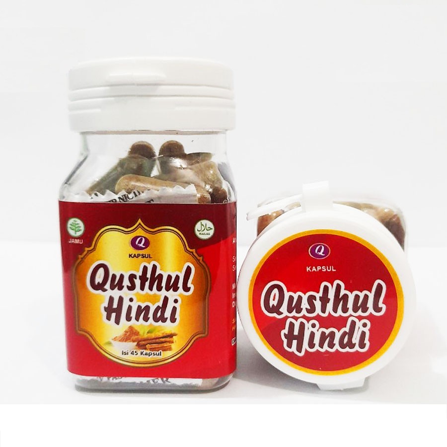 Qusthul Hindi isi 45 kapsul 100% Original