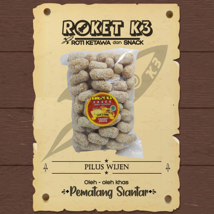 

Pilus Wijen Manis Renyah Enak Makanan Ringan Jajanan Cemilan