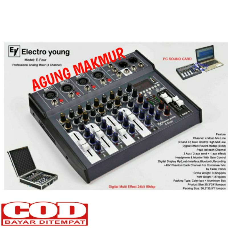 Mixer Electro Young E Four
