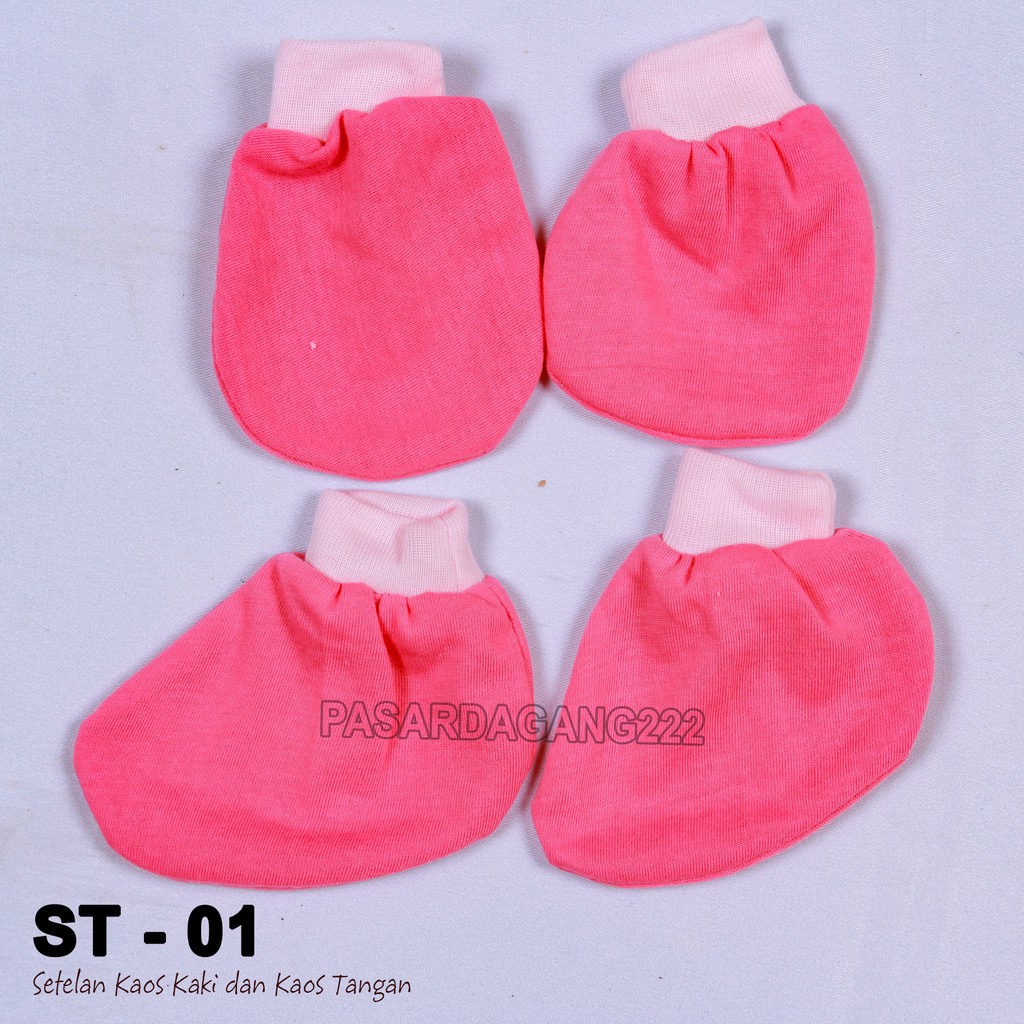 Sarung Tangan dan kaki bayi set