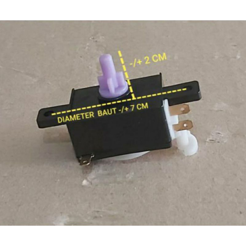SELECTOR/SWICTH DRAIN MESIN CUCI/SELECTOR PEMBUANGAN MESIN CUCI