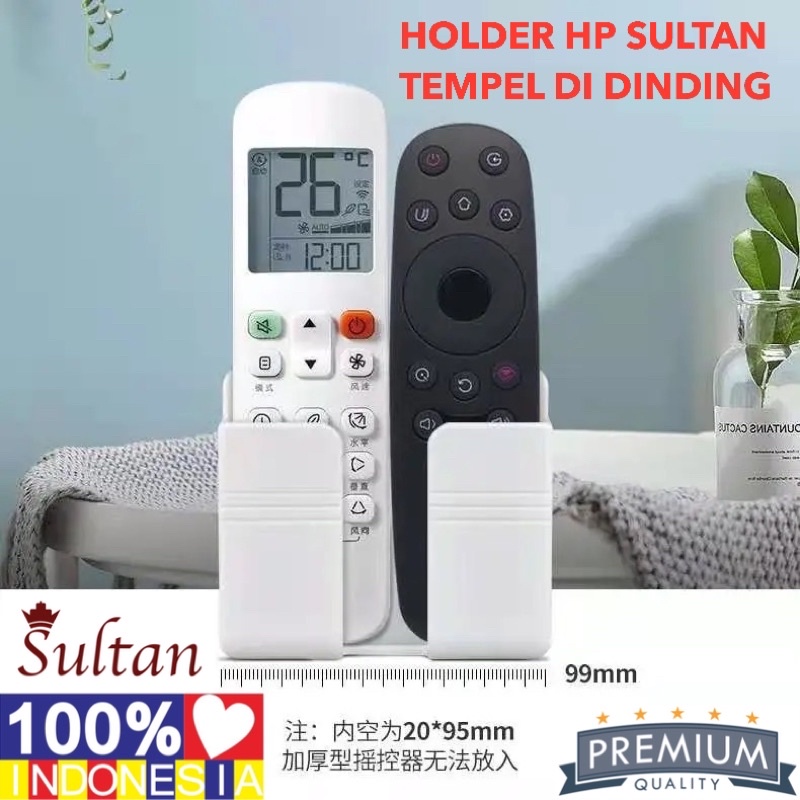 PROMO HOLDER HP SULTAN TEMPEL DINDING HOLDER HANDPHONE REMOT TEMPEL HOLDER REMOTE SLIM SMART TV