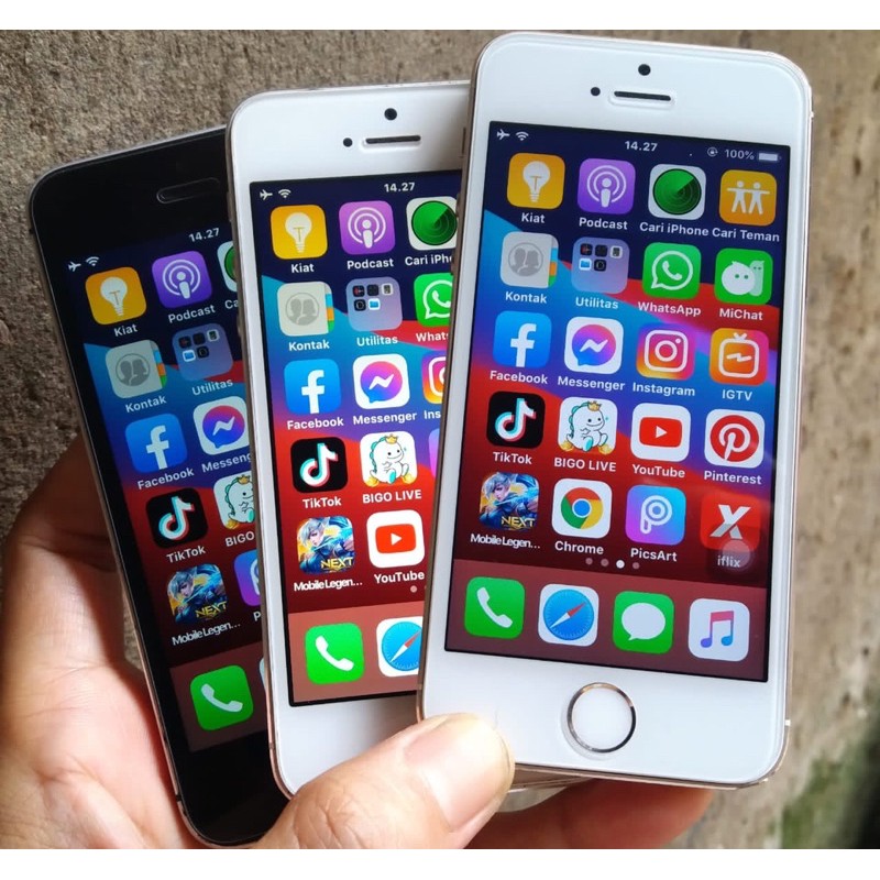 iPhone 5S 16GB Bypass WIFI only | Shopee Indonesia