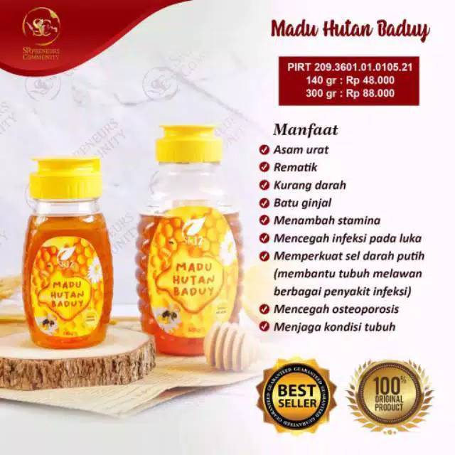 

MADU HUTAN BADUY / MADU ASLI SR12 / BPOM
