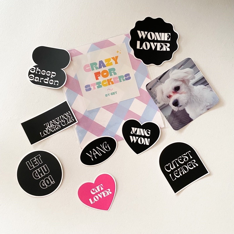 

Jungwon ENHYPEN Lover Sticker Pack