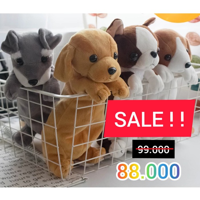 

Eksklusif Kotak Pensil Boneka Anjing NEW