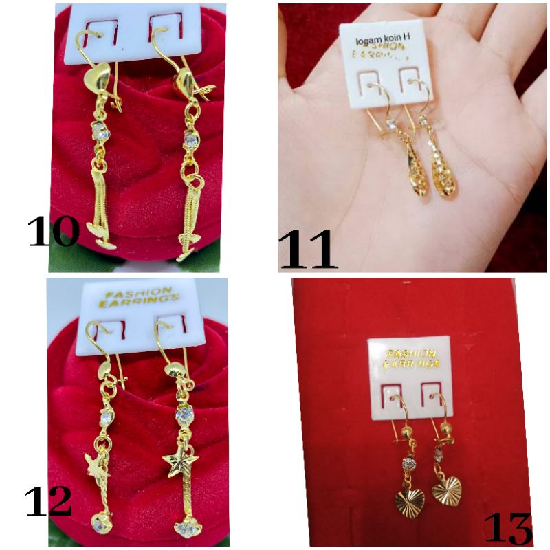 Anting xuping Lapis Emas 24k terlaris