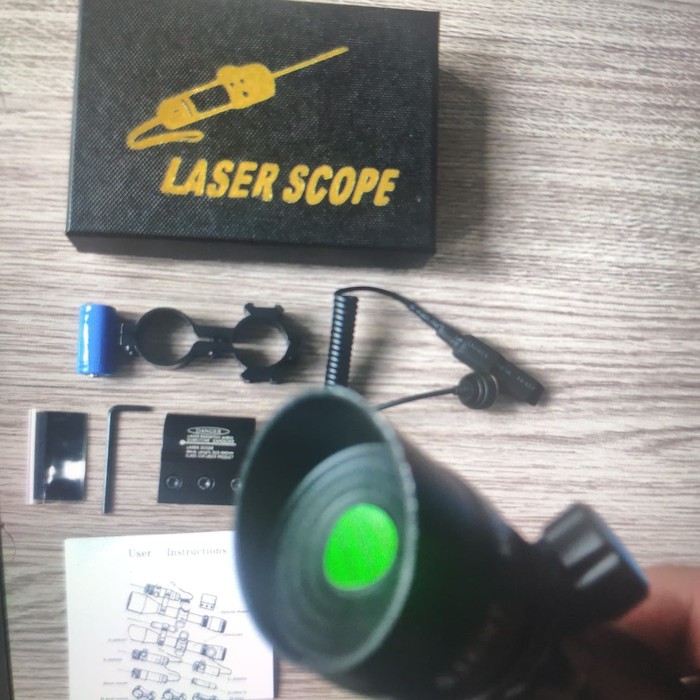 green laser hijau