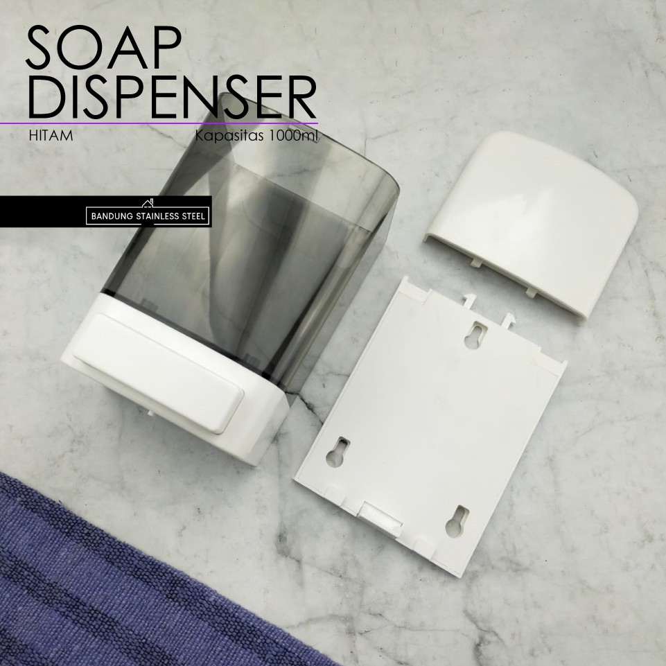 Soap Dispenser Besar 1000ml Wadah Tempat Sabun Cair Shampo Plastik