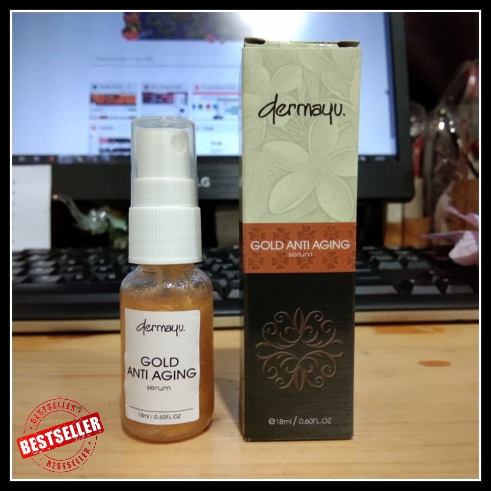 [Dermayu] Serum Gold Anti Aging Original dan BPOM
