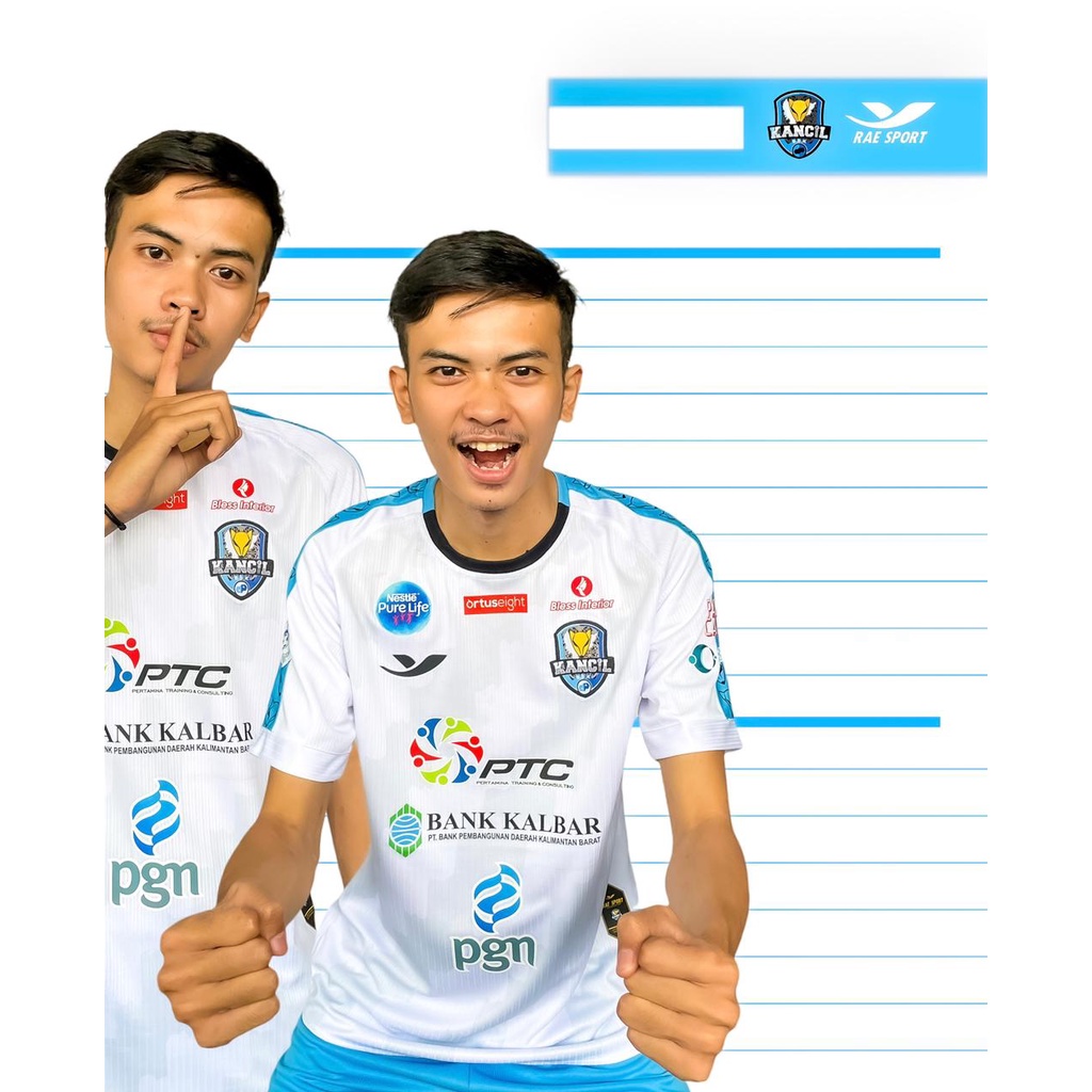 Jersey Putih Kancil BBK Pontianak