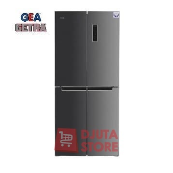 GEA KULKAS 4 PINTU MENYAMPING G4D-404 (INOX)
