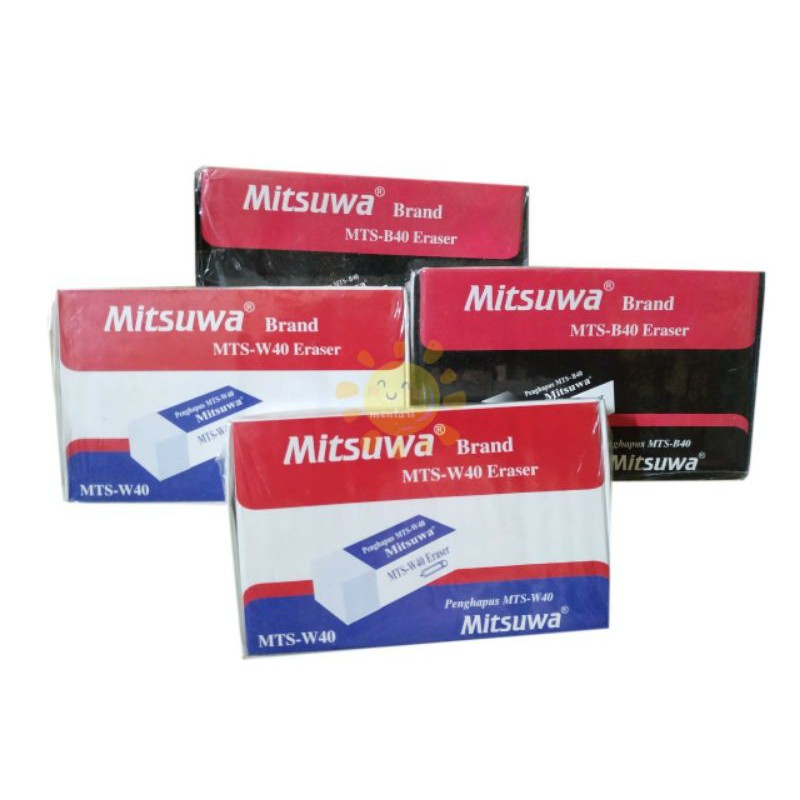 

PENGHAPUS MURAH WARNA PUTIH / HITAM (ISI 40pcs /box)